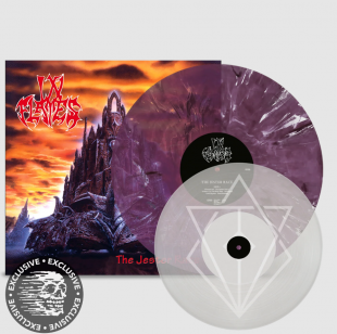 IN FLAMES "The Jester Race/Black-Ash Inheritance" (2026 NB) TRANSPARENT VIOLET/BLACK/WHITE SMOKE LP