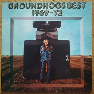 Автограф Tony McFee Groundhogs Best 1969-72 UK first press 2 lp vinyl