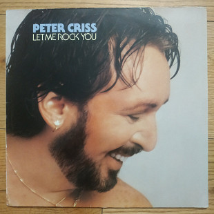 Peter Criss Let Me Rock You EU first press lp vinyl kiss