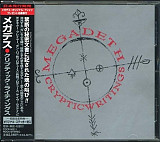 Megadeth – Cryptic Writings NM Japan