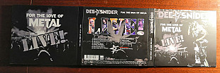 Dee Snider – For The Love Of Metal Live! (CD + DVD)