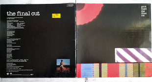 PINK FLOYD THE FINAL CUT ( EMI 1C064-65042 A01/B01 ) G/F STICKER 1983 GER