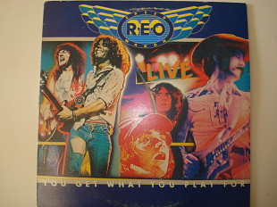 REO SPEEDWAGON-Live you get what you play for 1977 2LP USA Rock