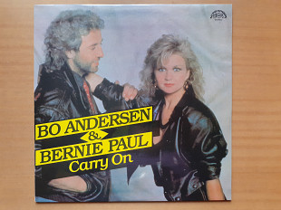 Виниловая пластинка LP Bo Andersen & Bernie Paul – Carry On (НОВАЯ)