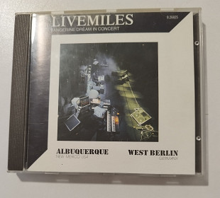 CD TANGERINE DREAM 1988 Livemiles (Germany)