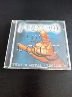 POWERGOD – Long Live The Loud - That's Metal - Lesson II (2005) original cd