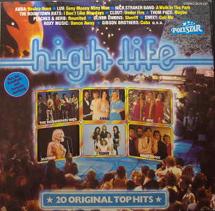 High Life. 20 Original top hits. (West Germany)