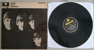 THE BEATLES WITH THE BEATLES ( YELLO PARLOPHONE PMC 1207 XEX-447-7N/XEX-448-7N ) FLIP COVER 1963