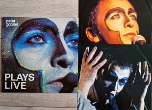 PETER GABRIEL ( GENESIS ) PLAYS LIVE 2LP ( PGDL 1 ) 1983 ENGL