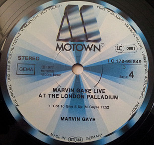 Marvin Gaye – Marvin Gaye Live At The London Palladium