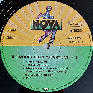 The Moody Blues – Caught Live +5