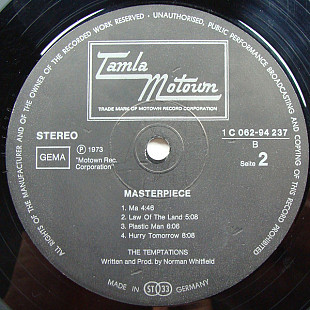 Temptations* – Masterpiece