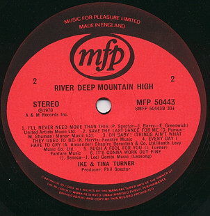 Ike & Tina Turner – River Deep Mountain High