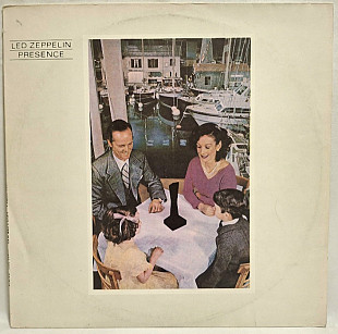 Led Zeppelin - Presence - 1976. (LP). 12. Vinyl. Пластинка. Santa Records. Rare.