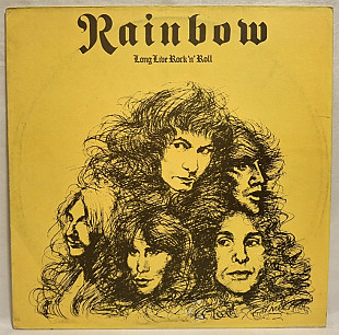 Rainbow And Dio EX Deep Purple - Long Live Rock 'N' Roll - 1978. (LP). 12. Пластинка. Santa Records.