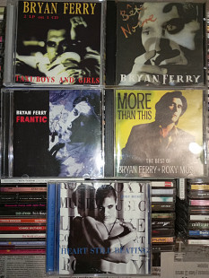 B.Ferry+Roxy Music 5cd одним лотом.
