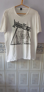 Футболка "Judas Priest" (100% cotton, XL, Bangladesh) б/у