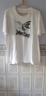Футболка "Judas Priest" (100% cotton, XL, Bangladesh) б/у