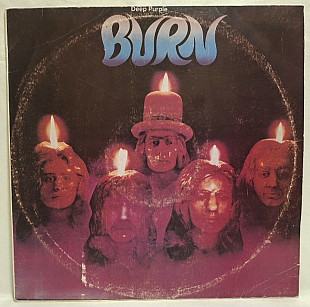 Deep Purple - Burn - 1974. (LP). 12. Vinyl. Пластинка. Santa Records. Rare.