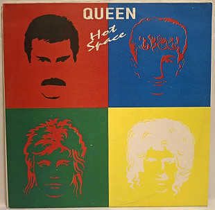 Queen, Freddie Mercury - Hot Space - 1982. (LP). 12. Vinyl. Пластинка. Santa Records. Rare.