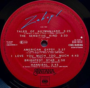 Santana – Zebop!