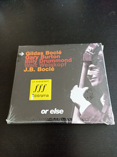 Gildas Boclé, Gary Burton, Billy Drummond, Walt Weiskopf, J.B. Boclé - or else (2001) original cd