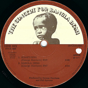 Various – The Concert For Bangla Desh