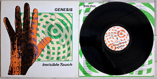 GENESIS. INVISIBLE TOUCH ( VIRGIN GEN LP2 A1U/B1U ) 1986 UK