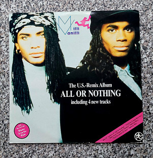 Milli Vanilli - " The U.S.-Remix Album All Or Nothing"