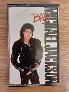 Аудиокассета фирменная Michael Jackson – Bad (1987, Epic , US )
