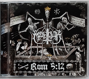 CD Marduk - Rom 5:12 (MAXIMUM) NM/NM Огромный буклет 40 страниц Black metal