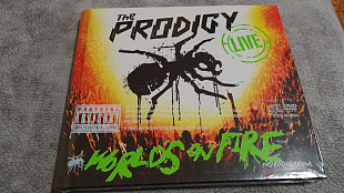 Prodigy - world's on fire. европейский cd + dvd, запечатан