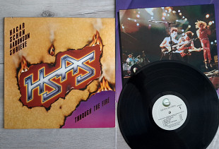 HSAS ( HAGAR SCHON AARONSON SHRIEVE ) THROUGH THE FIRE ( GEFFEN GHS 4023 ) 1984 US