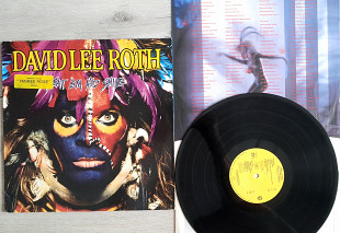 DAVID LEE ROTH ( VAN HALEN ) ( STEVE VAY - GUITARS ) EAT 'EM AND SMILE ( WB 925 470-1 A/B ) 1986 GE