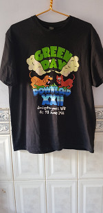Футболка "Green Day"(100% cotton, L, Bangladesh)