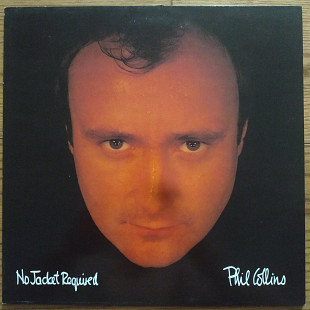 Phil Collins No Jacket Required UK first press lp vinyl