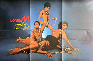 BONEY M  LOVE FOR SALE ( HANSA OT 28 888 ) with Giga Poster 1977 FRAMCE