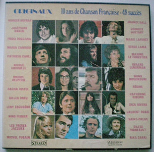 Originaux 10 Ans De Chanson Française - 48 Succès 4xLPS