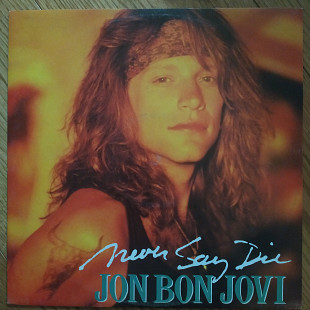 Bon Jovi Never Say Die EU first press maxi vinyl