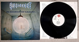 ONSLAIGHT IN SEARCH OF SANITY ( LONDON 828 142.1 A2U/B2U ) 1989 ENGL