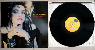 MADONNA THE FIRST ALBUM ( SIRE 92-3867-1 for UK WX 22 A/B2 ) STICKERS 1983 GER
