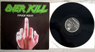 OVERKILL !!!FUCK YOU!!! ( ATLANTIC 781 792-1 A/B ) 1987 GER