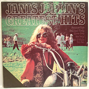 Janis Joplin - Greatest Hits - 1967-69. (LP). 12. Vinyl. Пластинка. Santa Records.