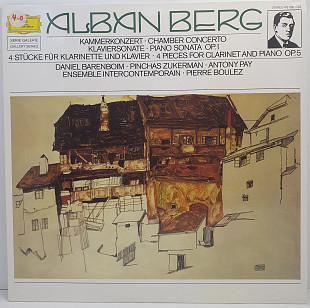 Alban Berg - Daniel Barenboim... – Kammerkonzert / Klaviersonate Op.1...LP 12"(Прайс 49624)