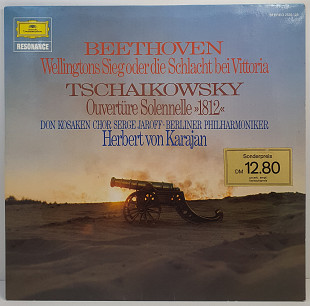 Beethoven / Tchaikovsky - Herbert von Karajan, Berlin Philharmonic, Serge Jaroff's...LP 12"(49613)