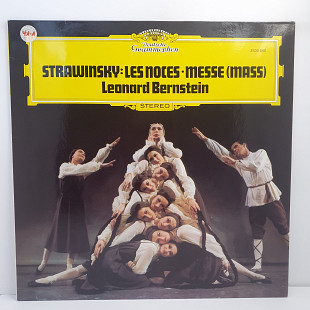 Igor Strawinsky, Leonard Bernstein – Les Noces - Messe (Mass) LP 12"(Прайс 49625)