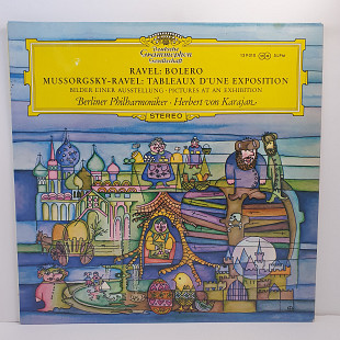 Ravel/ Mussorgsky - Ravel · Herbert von Karajan – Berliner Philharmoniker LP12" (Прайс 33809)