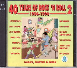 40 years of rock'n'roll 2 1956-1996. (Holland)