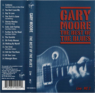Gary Moore – The Best Of The Blues - Live (MC 2)