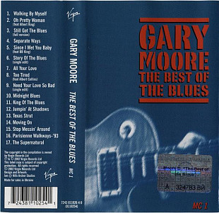 Gary Moore – The Best Of The Blues (MC 1)